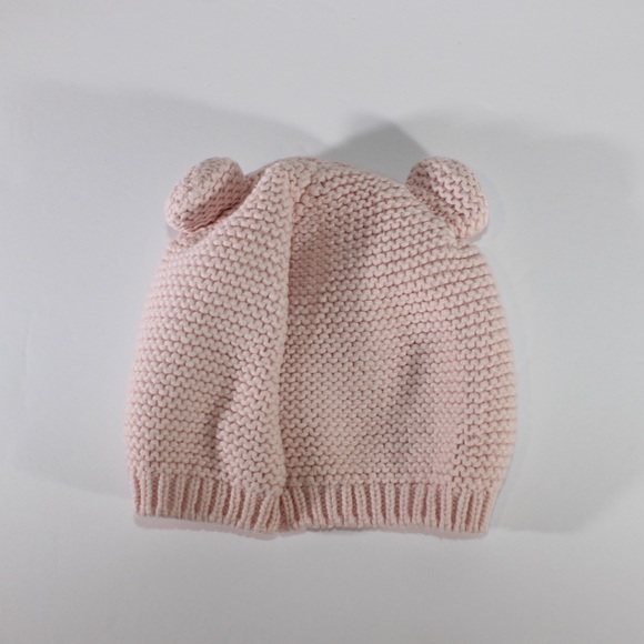 GAP Baby Hat Pink Bear Hat 3-6m - Picture 6 of 8